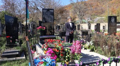 Qusarda şəhid məzarları ziyarət edildi - FOTO