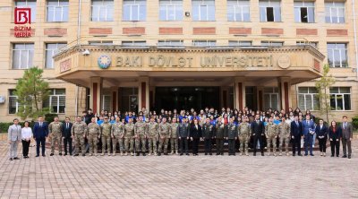 Bakı Dövlət Universitetində “Zəfərin 5 ili: Şanlı Qələbənin izi ilə” adlı tədbir keçirildi - FOTO