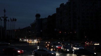 Kiyev zülmətə QƏRQ OLDU - VİDEO