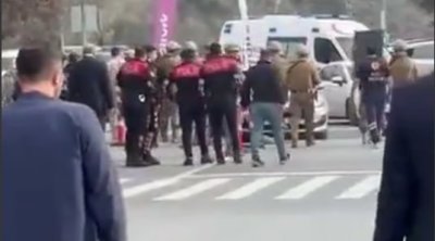 Türkiyədə televiziya binasına basqın edən şəxs belə saxlanıldı – ANBAAN VİDEO