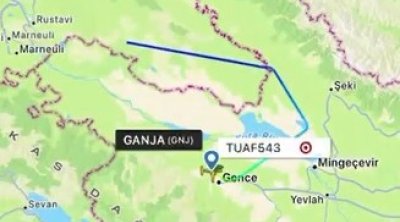 Qəzaya uğrayan Türkiyə təyyarəsinin radar GÖRÜNTÜSÜ yayıldı -VİDEO