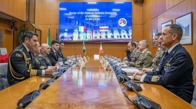 Azərbaycanla Italiya arasında hərbi təhsil sahəsində əməkdaşlıq üçün yeni imkanlar müzakirə olundu - FOTO