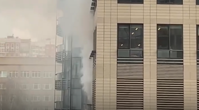 Moskvada məşhur hoteldə YANĞIN: 400 nəfər təxliyə edildi – VİDEO