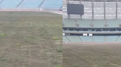 Bakı Olimpiya Stadionunun ot örtüyünün vəziyyəti barədə AÇIQLAMA - VİDEO