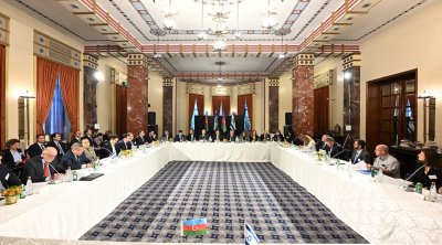 İqtisadiyyat naziri Azərbaycan - İsrail Birgə Komissiyasının 4-cü iclasında iştirak edib - FOTO