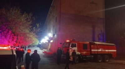 Goranboyda mənzilin döşəməsi çökdü - 2 nəfər xəsarət aldı - FOTO