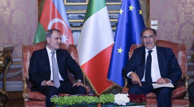 Ceyhun Bayramov İtaliya Senatının sədri ilə görüşüb - FOTO