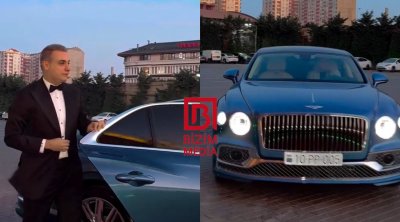 Rüfət Axundov yarım milyonluq maşınını GÖSTƏRDİ - VİDEO