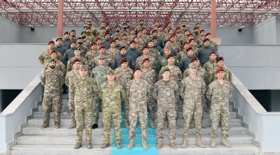 Xüsusi təyinatlılarımız Ankarada təlimdə - FOTO