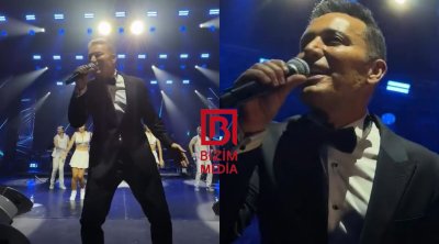 Mustafa Sandal Bakıda toyda səhnə aldı - VİDEO