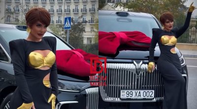 Xatun özünə 100 minlik maşın aldı - VİDEO