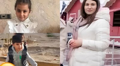 Lökbatanda yaşayış binasında baş verən yanğında həlak olan ana və övladlarının FOTOLARI