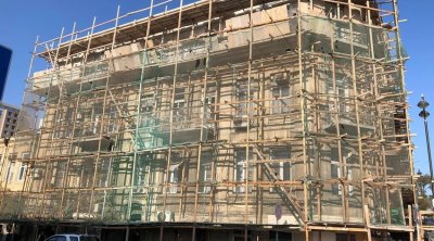 Bakıda memarlıq abidəsi təmir-bərpa işləri zamanı zədələnib - FOTO