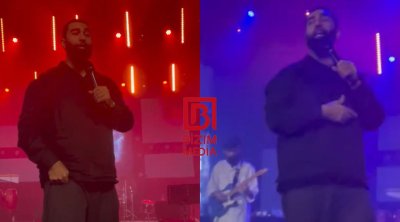 Jah Khalib Murad Dadaşovun oğlunun toyunda SƏHNƏ ALDI - VİDEO