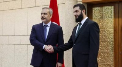 Suriya prezidentinin Hakan Fidanla qucaqlaşması maraqla qarşılandı - ANBAAN VİDEO