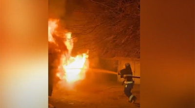 Masazırda “BMW” yandı - Ölən və yaralananlar var