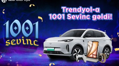 "Trendyol" və Azərlotereya əməkdaşlığa başladı – “1001 Sevinc” artıq ‘’Trendyol’’da 