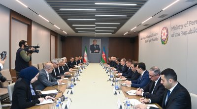 Ceyhun Bayramov Əraqçi ilə görüşdü: Nələr müzakirə edildi? – FOTO