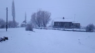 Naxçıvanda qarın hündürlüyü 3 santimetrə çatdı - FOTO