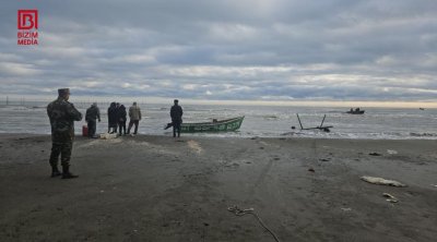 Astarada itkin düşən balıqçıların axtarışına helikopter cəlb olundu – VİDEO