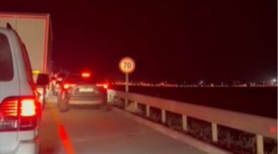 Bakı-Ələt yolunda dəhşətli qəza: Böyük tıxac var - VİDEO