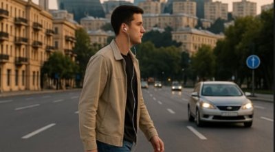 Yol keçərkən qulaqlıqdan istifadə etməyin - XƏBƏRDARLIQ