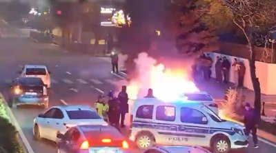 Bakıda yanan avtomobil belə söndürüldü – ANBAAN VİDEO