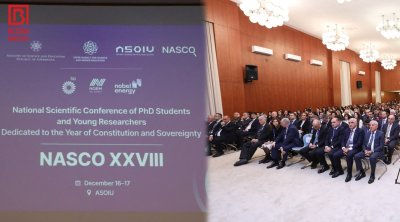 ADNSU-nun gənc tədqiqatçıları BİR ARADA - NASCO XXVIII-in açılış mərasimi baş TUTDU – VİDEO