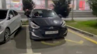 "Hövsan MİDA"da əlillər üçün olan parkinqlər zəbt olunub - ŞİKAYƏT - VİDEO