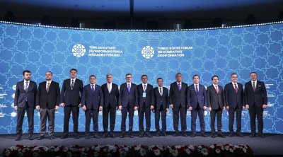 Azərbaycan nümayəndə heyəti Ankarada Forumda iştirak edir - FOTO