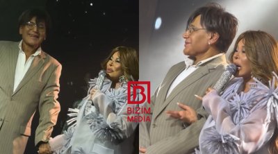 Aygün Kazımova ilə Samir Bağırov illər sonra bir araya gəldi - VİDEO