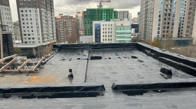 Bakıda təmir zamanı tarixi binaya vurulan zərər aradan qaldırılır – FOTO