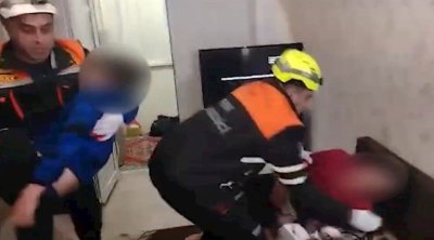 Xırdalanda bir evdə 3 nəfər huşsuz halda tapıldı &mdash; VİDEO