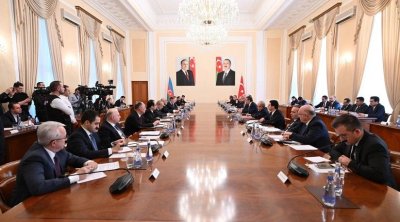 Bakıda Azərbaycan-Türkiyə Birgə Hökumətlərarası Komissiyasının iclası KEÇİRİLDİ - FOTO