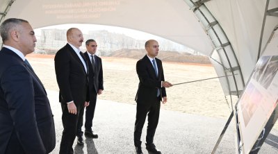 Prezident Qarabağ Universitetinin yeni binasının təməlqoyma MƏRASİMİNDƏ