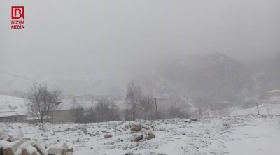 Xınalıq kəndində 6,9 dərəcə şaxta var - FOTO