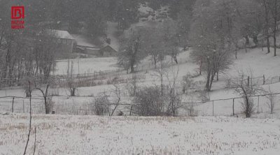 Gədəbəyə mövsümün ilk qarı yağdı &ndash; VİDEO