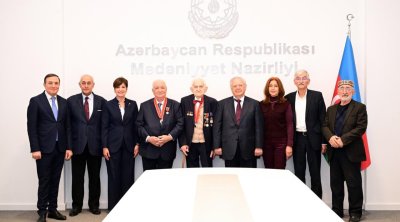 Mədəniyyət xadimlərinə dövlət təltifləri təqdim olunub - FOTO