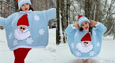 Xatirə İslamdan qarlı havada FOTOSESSİYA