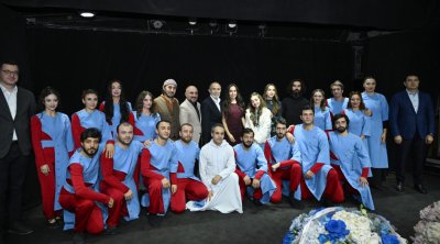 Leyla Əliyeva və Alena Əliyeva Pantomim Teatrında &ldquo;Romeo və Cülyetta&rdquo; tamaşasını izlədilər - FOTO