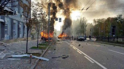 Rusiyanın Kiyevə hücumu - 2 ölü, onlarla yaralı var