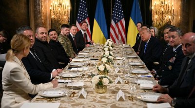 Tramp Zelenskini öz adını daşıyan torta qonaq edib