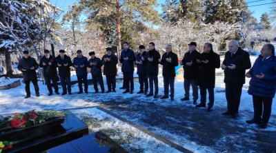 Qusarda Milli Qəhrəman Çingiz Qurbanov anıldı - FOTOLAR