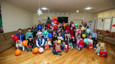 Leyla Əliyevanın təşəbbüsü ilə bir sıra uşaq müəssisələrində Yeni il tədbiri KEÇİRİLDİ &ndash; FOTO