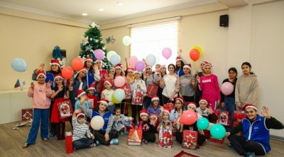 Leyla Əliyevanın təşəbbüsü ilə uşaq sığınacaqlarında Yeni il şənliyi təşkil olundu &ndash; FOTO