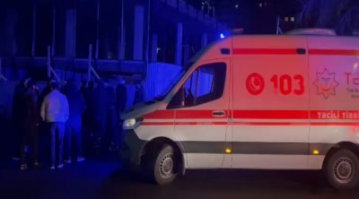 Təcili yardım maşınının iştirakı ilə AĞIR QƏZA &ndash; Ölən var &ndash; VİDEO