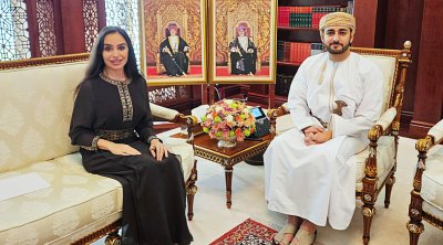 Leyla Əliyeva Oman Sultanlığının Vəliəhdi ilə görüşdü &ndash; FOTO