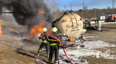Qazaxda baş verən yanğında bir nəfər həyatını itirib