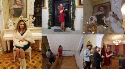 Könül Kərimovanın villası - Video