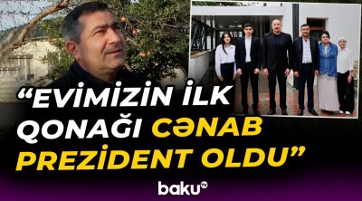 Hadrut sakini: " Buranın təbiəti o qədər gözəldir ki...&rdquo; &ndash; VİDEO